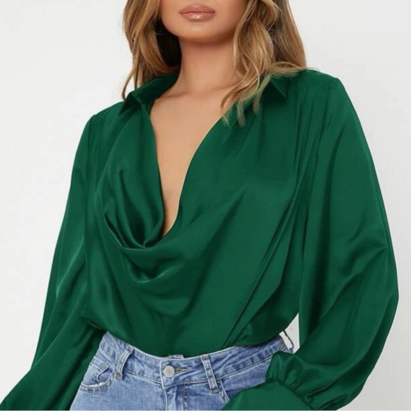 Pull Sans Manches Max Studio Vert Olive - Encolure Drapée - Taille S - Neuf Avec étiquettes